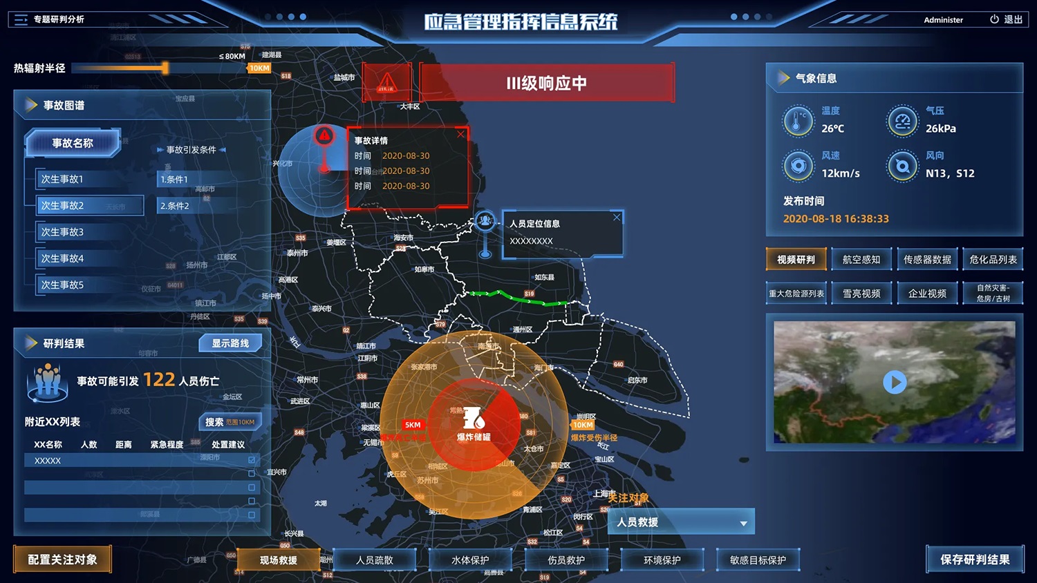 智慧城市應急管理系統(tǒng)