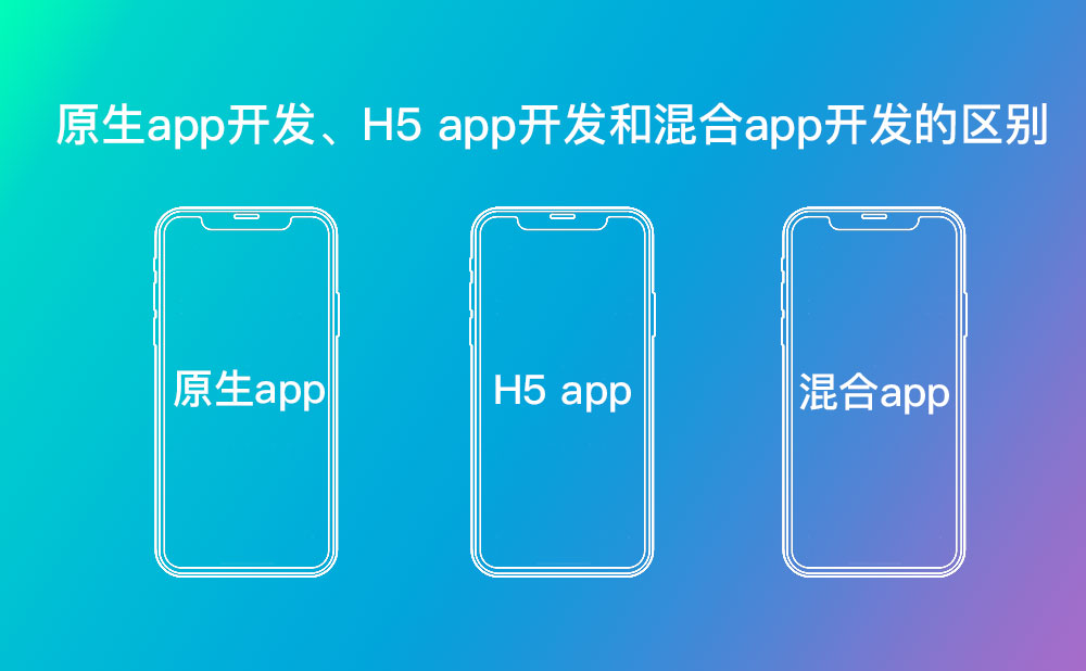 原生app開發(fā)、H5-app開發(fā)與混合app開發(fā)的區(qū)別
